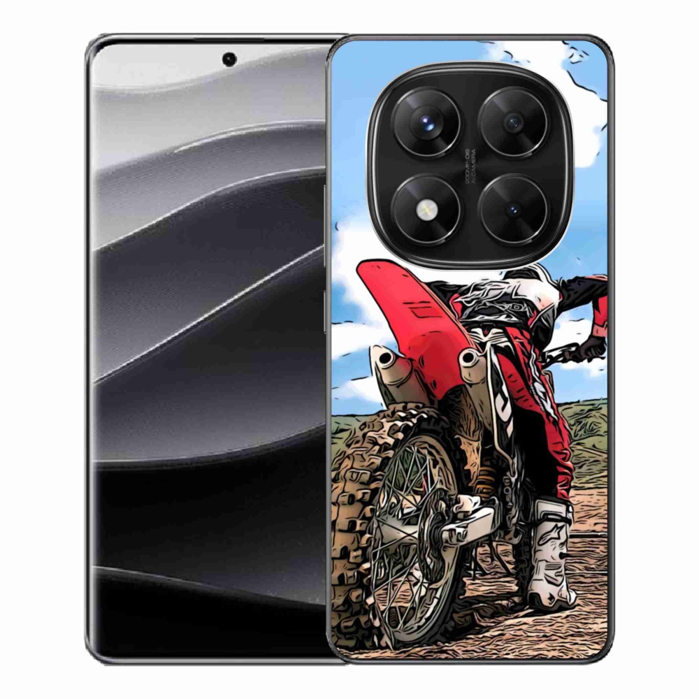 Gelový kryt mmCase na Xiaomi Redmi Note 14 Pro 5G/Poco X7 5G - moto