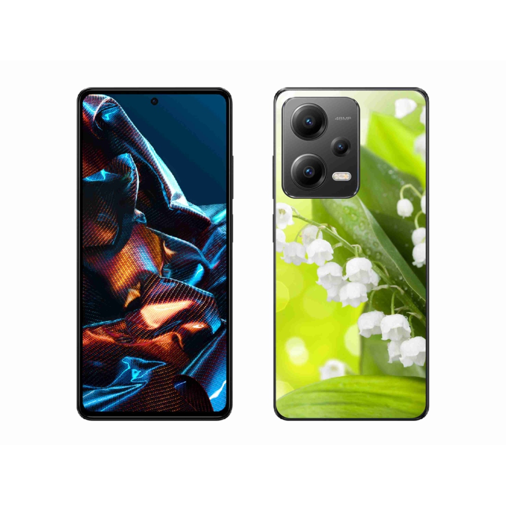 Gelový kryt mmCase na mobil Xiaomi Redmi Note 12 Pro 5G - konvalinka