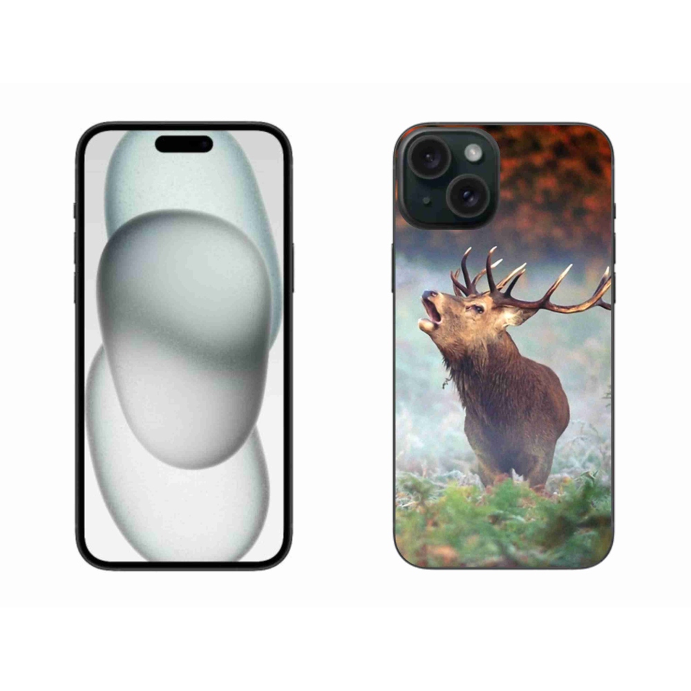 Gelový obal mmCase na iPhone 15 Plus - jelen 2