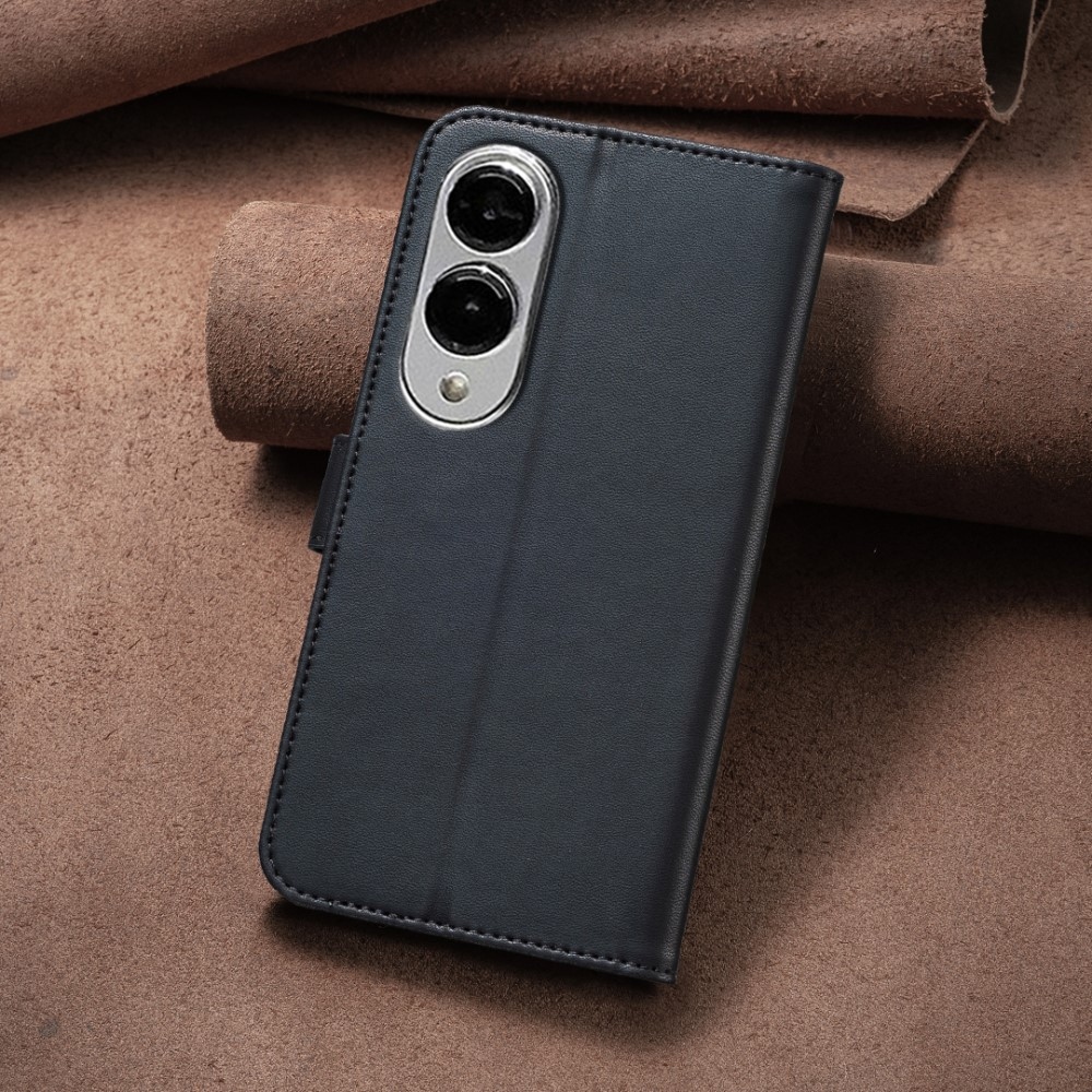 Clover knížkové pouzdro na Samsung Galaxy S25 Edge - černé