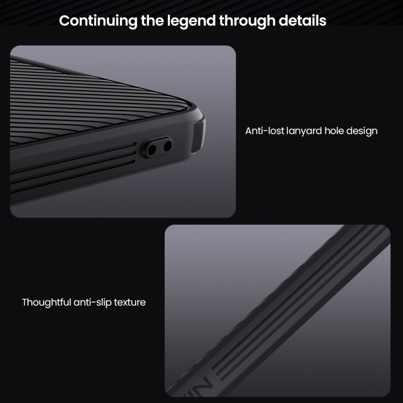 Nillkin CamShield PRO Magnetic Zadní Kryt pro Poco X7 Pro 5G Black