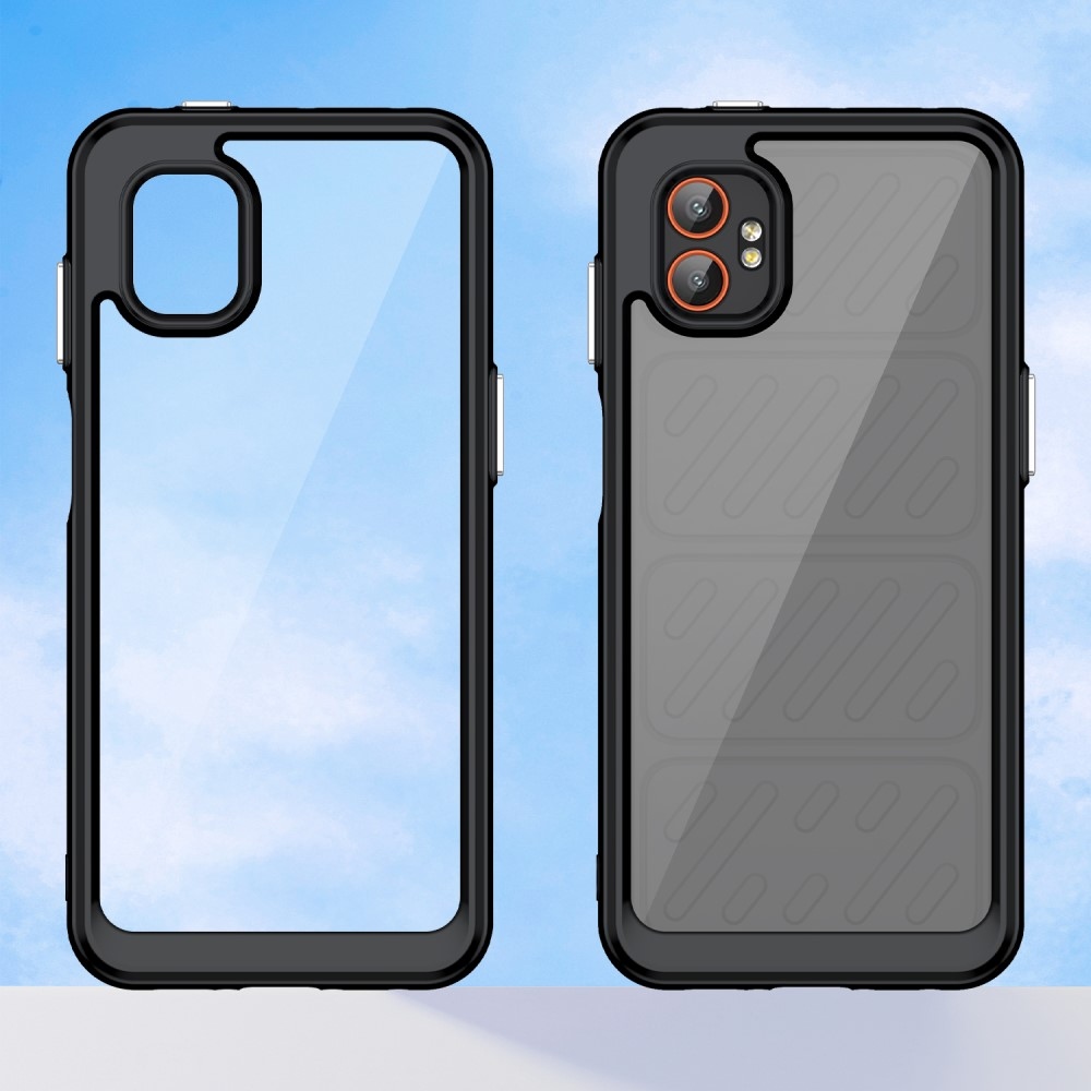 Gelový obal s pevnými zády na Samsung Galaxy Xcover 7 Pro - černé