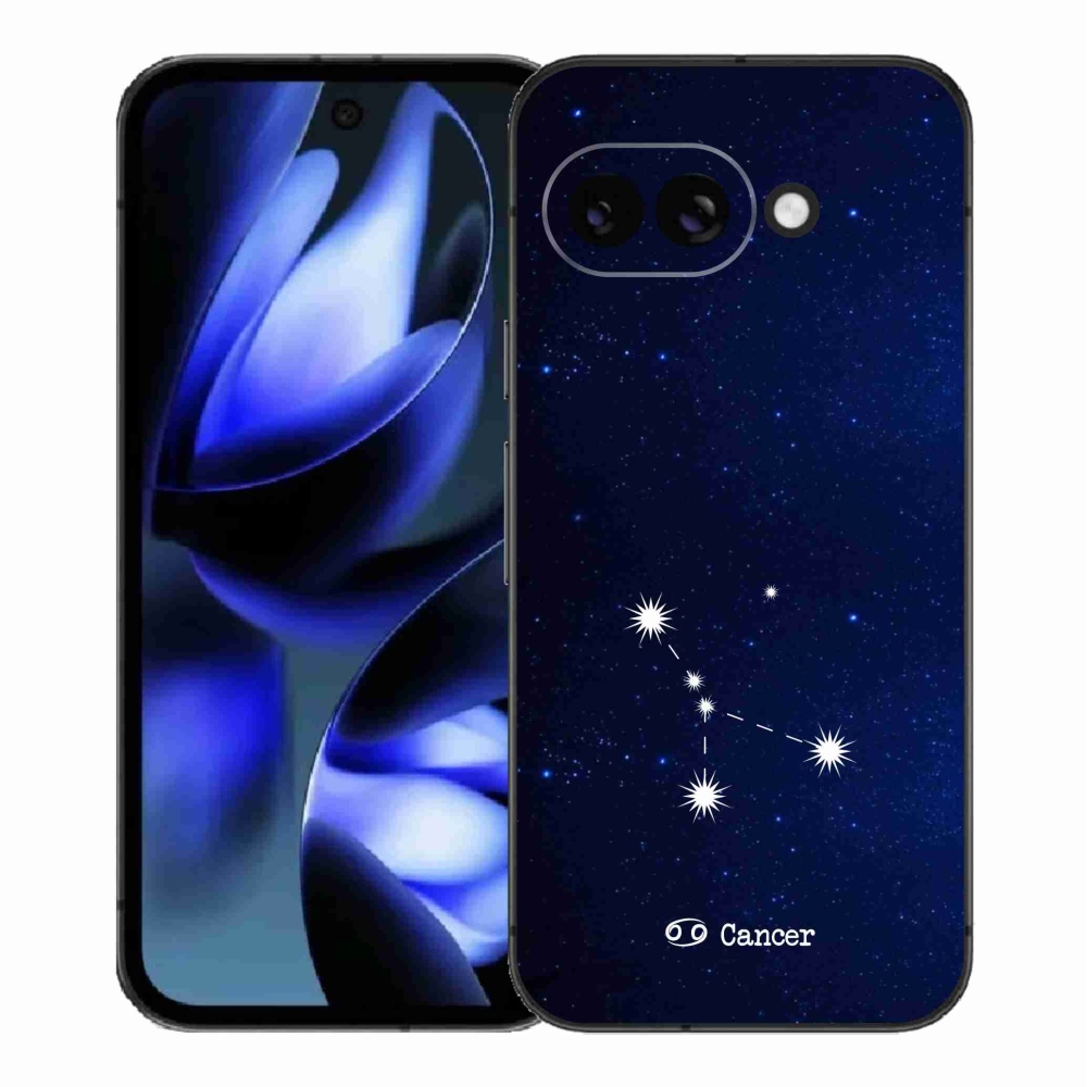 Gelový kryt mmCase na Google Pixel 9a - souhvězdí Raka