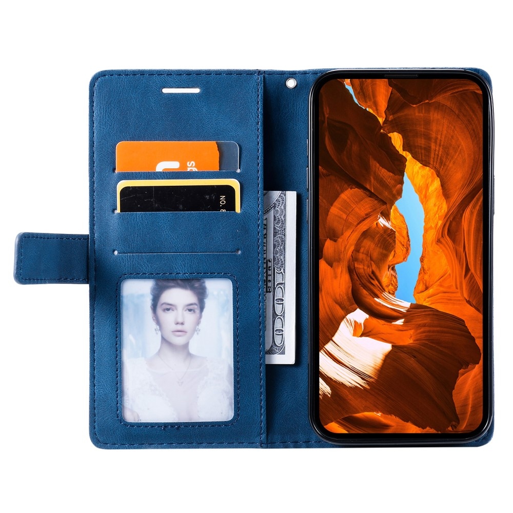 Lines knížkové pouzdro na Xiaomi Redmi Note 14 Pro 5G/Poco X7 5G/Note 14 Pro+ 5G - modré
