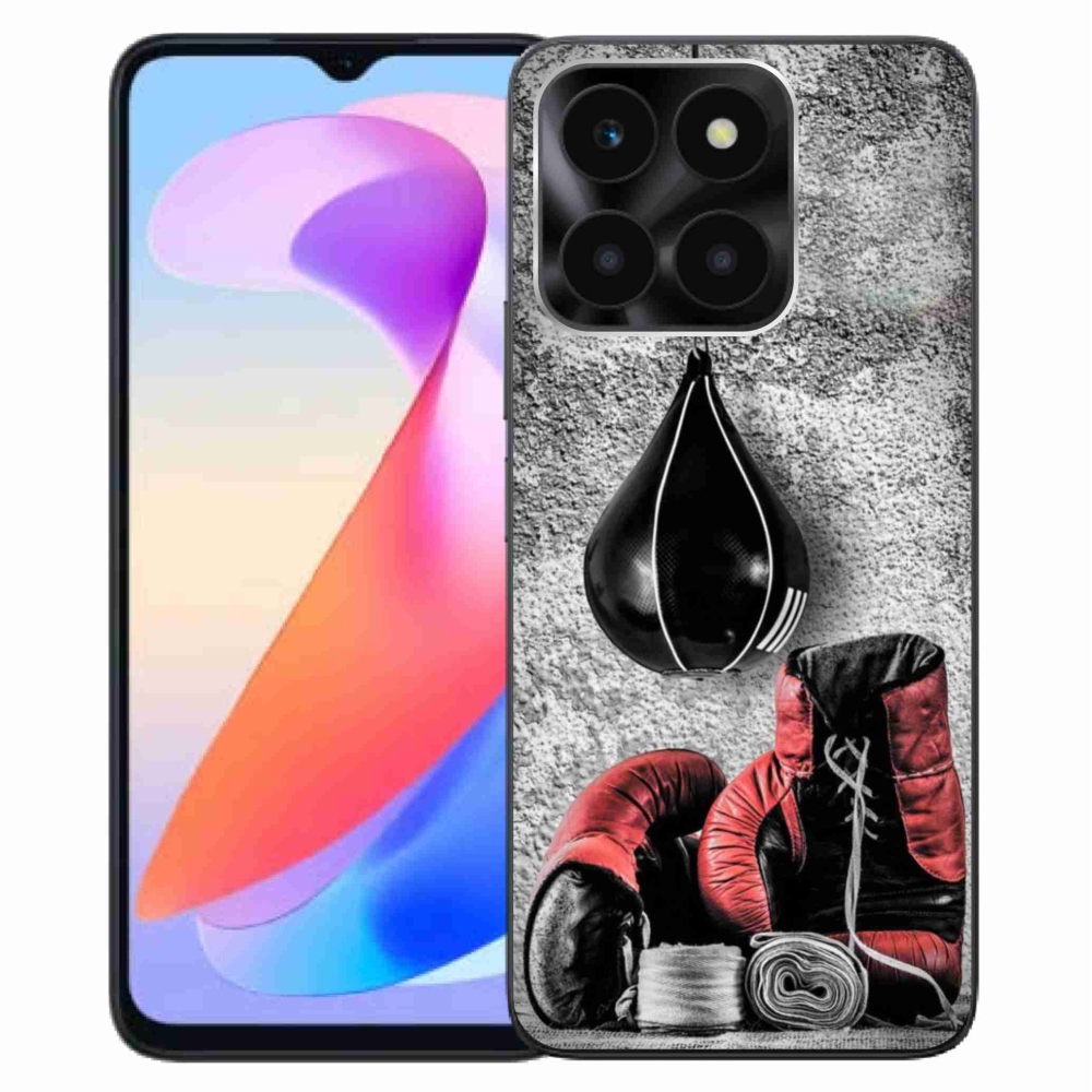 Gelový kryt mmCase na Honor X6a - boxovací pytel a rukavice