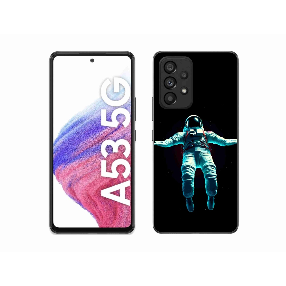 Gelový kryt mmCase na Samsung Galaxy A53 5G - kosmonaut