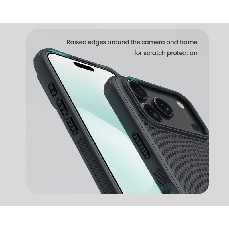 Nillkin Super Frosted PRO Magnetic Zadní Kryt pro Apple iPhone 17 Pro Max Black