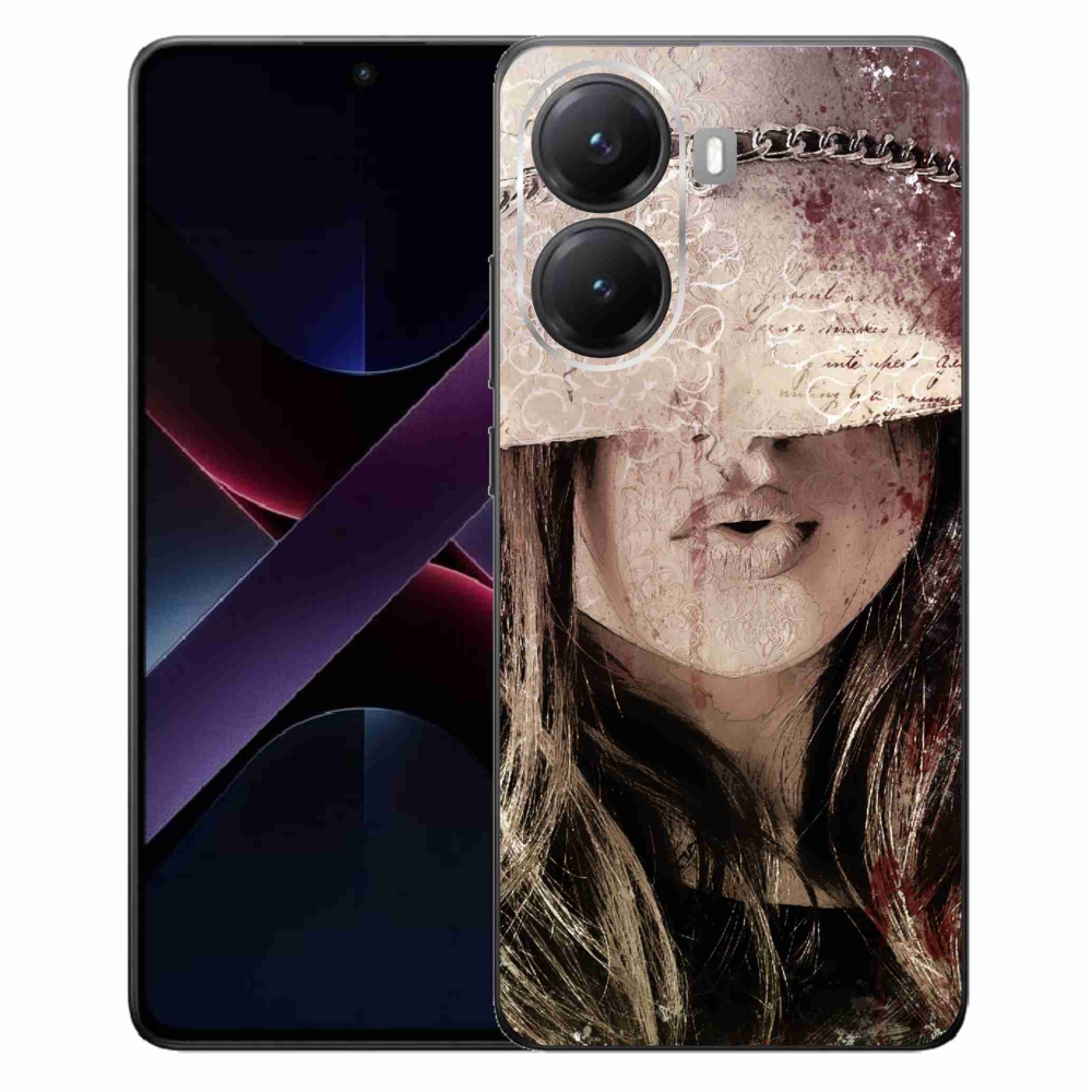 Gelový kryt mmCase na Xiaomi Poco X7 Pro 5G - dívka