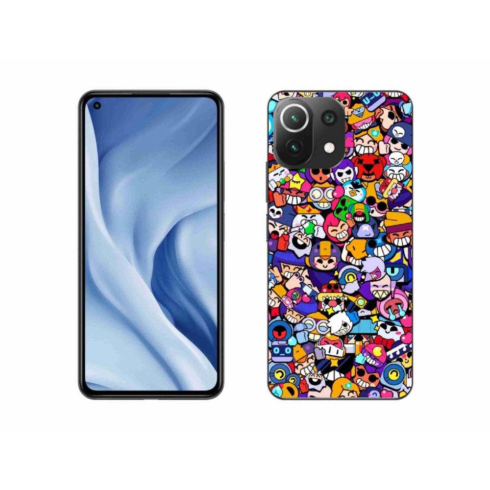 Gelový kryt mmCase na Xiaomi 11 Lite 5G NE - brawl stars 2