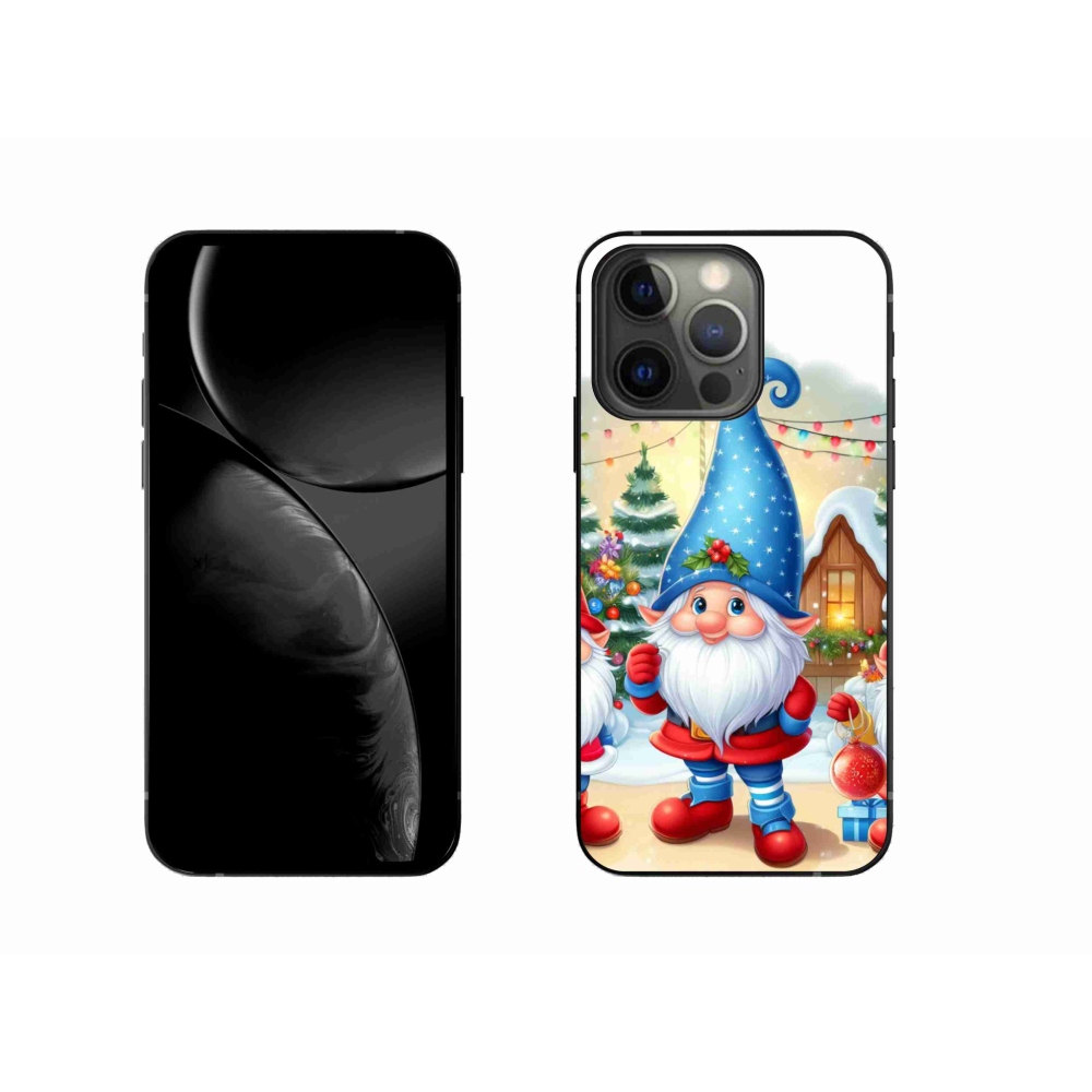 Gelový kryt mmCase na iPhone 13 Pro 6.1 - vánoční skřítci