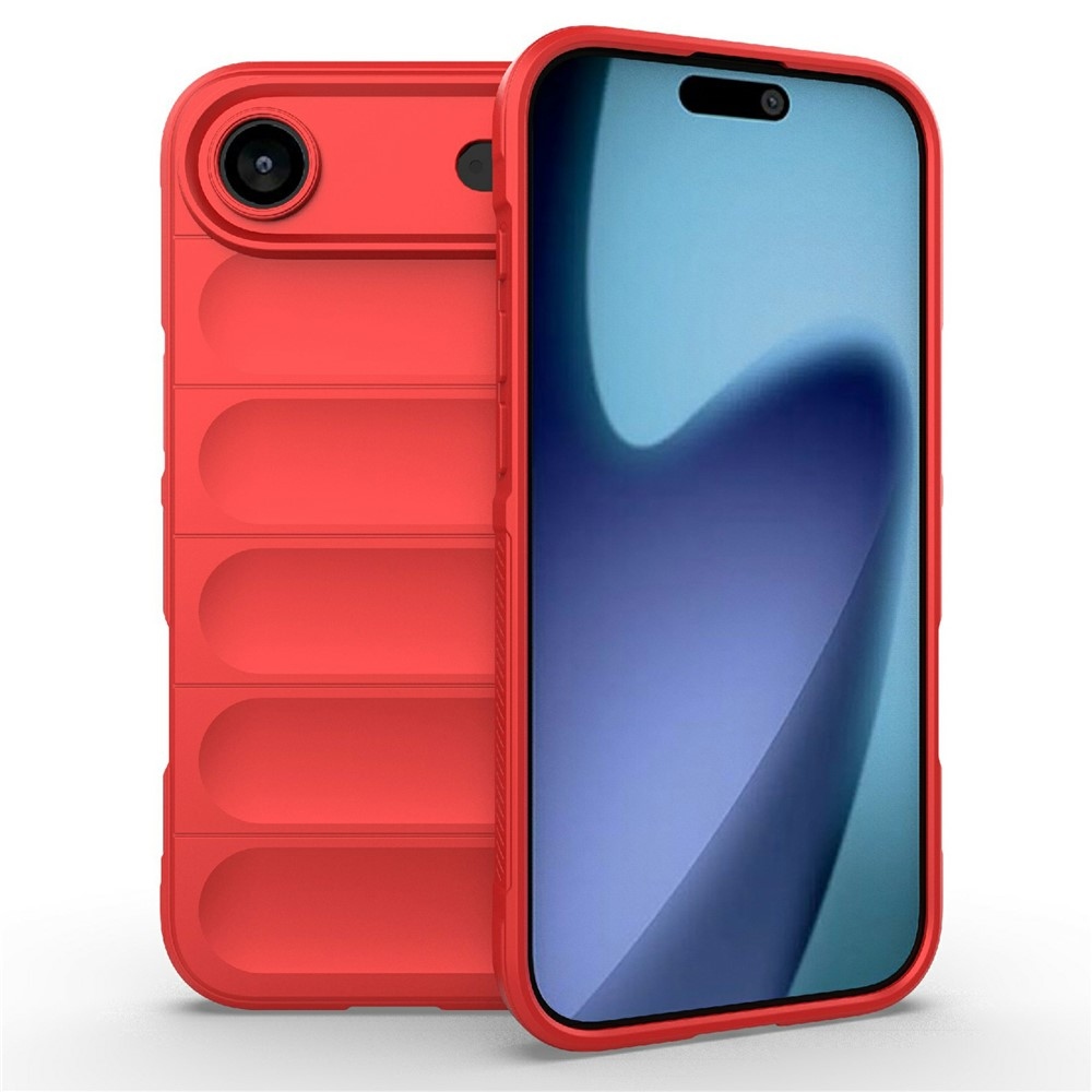 Rugg odolný gelový obal na iPhone 17 Air - červený