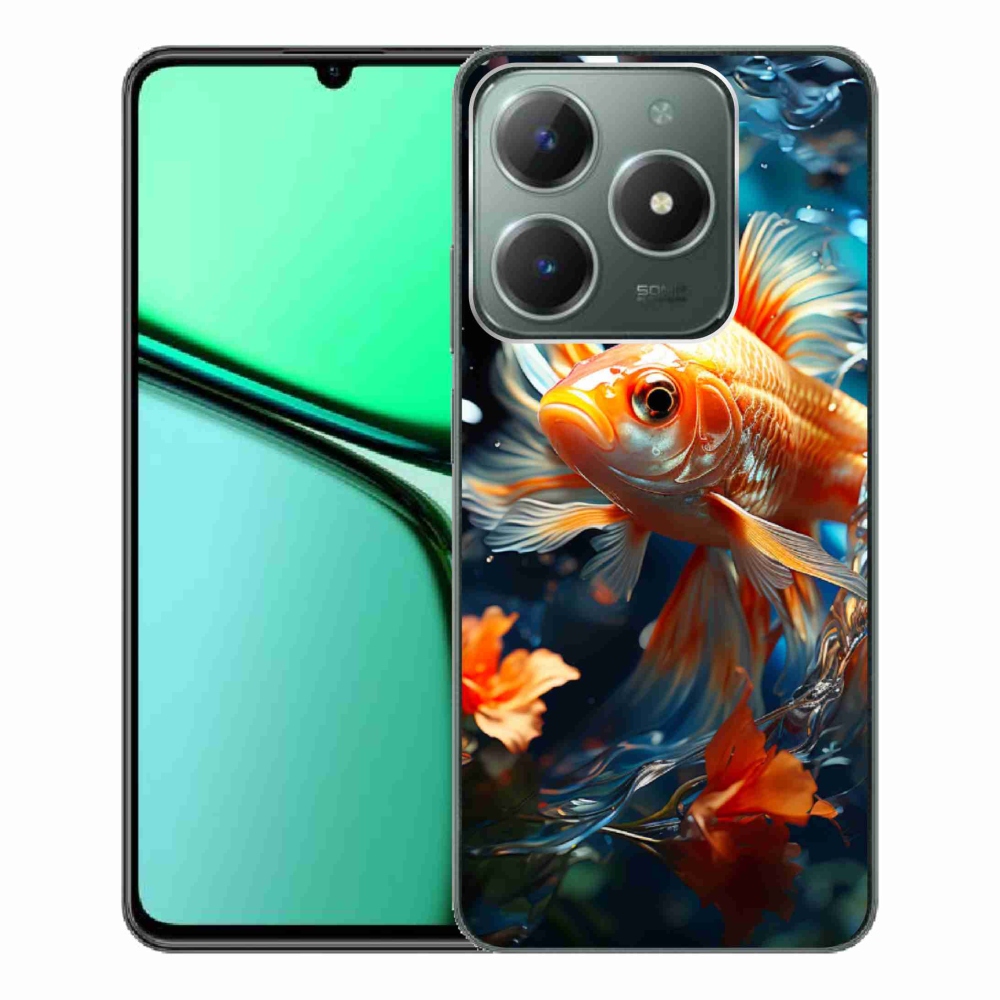 Gelový kryt mmCase na Realme C61 - rybka