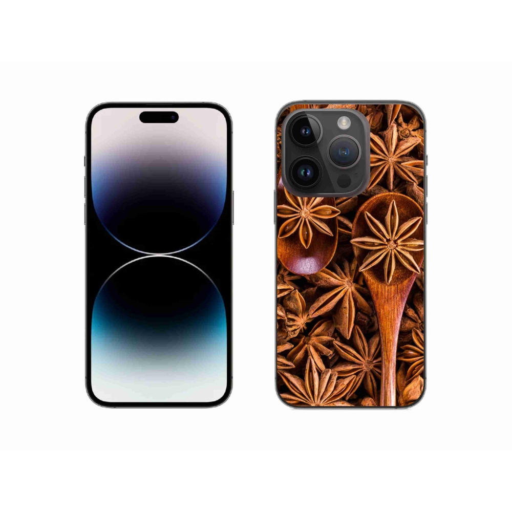 Gelový kryt mmCase na iPhone 14 Pro - vonný anýz