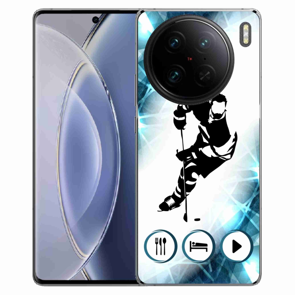 Gelový kryt mmCase na Vivo X90 Pro - hokej 1
