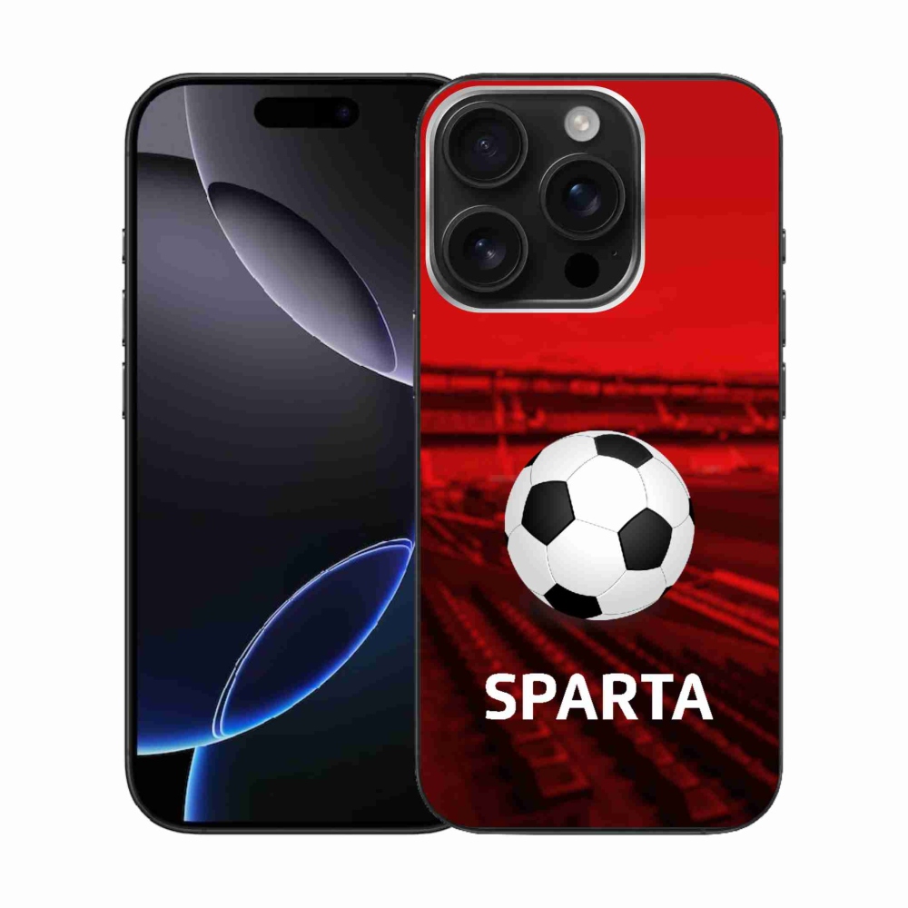 Gelový kryt mmCase na iPhone 16 Pro - sparta 1