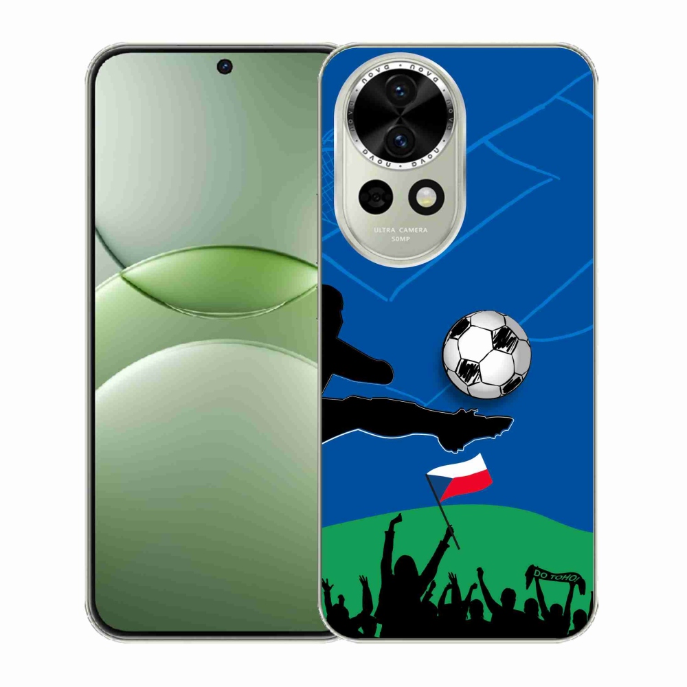 Gelový kryt mmCase na Huawei Nova 13 5G - fanoušci fotbalu