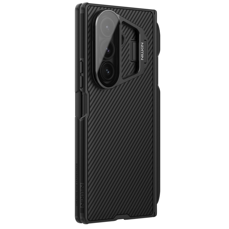 Nillkin CamShield Prop Pen Slot (Transparent Lens) Zadní Kryt pro Samsung Galaxy Z Fold 7 Black