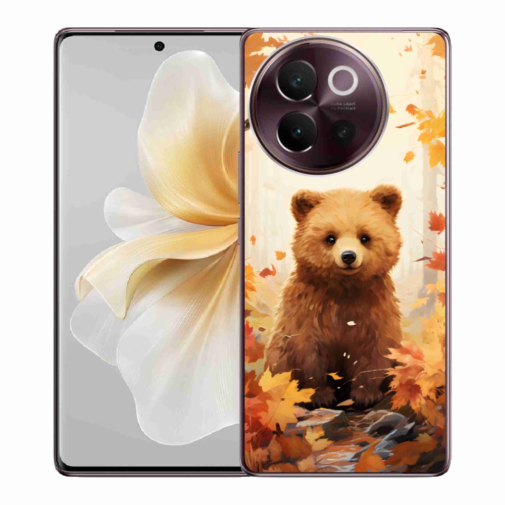 Gelový kryt mmCase na Vivo V40 Lite 5G - medvěd v lese