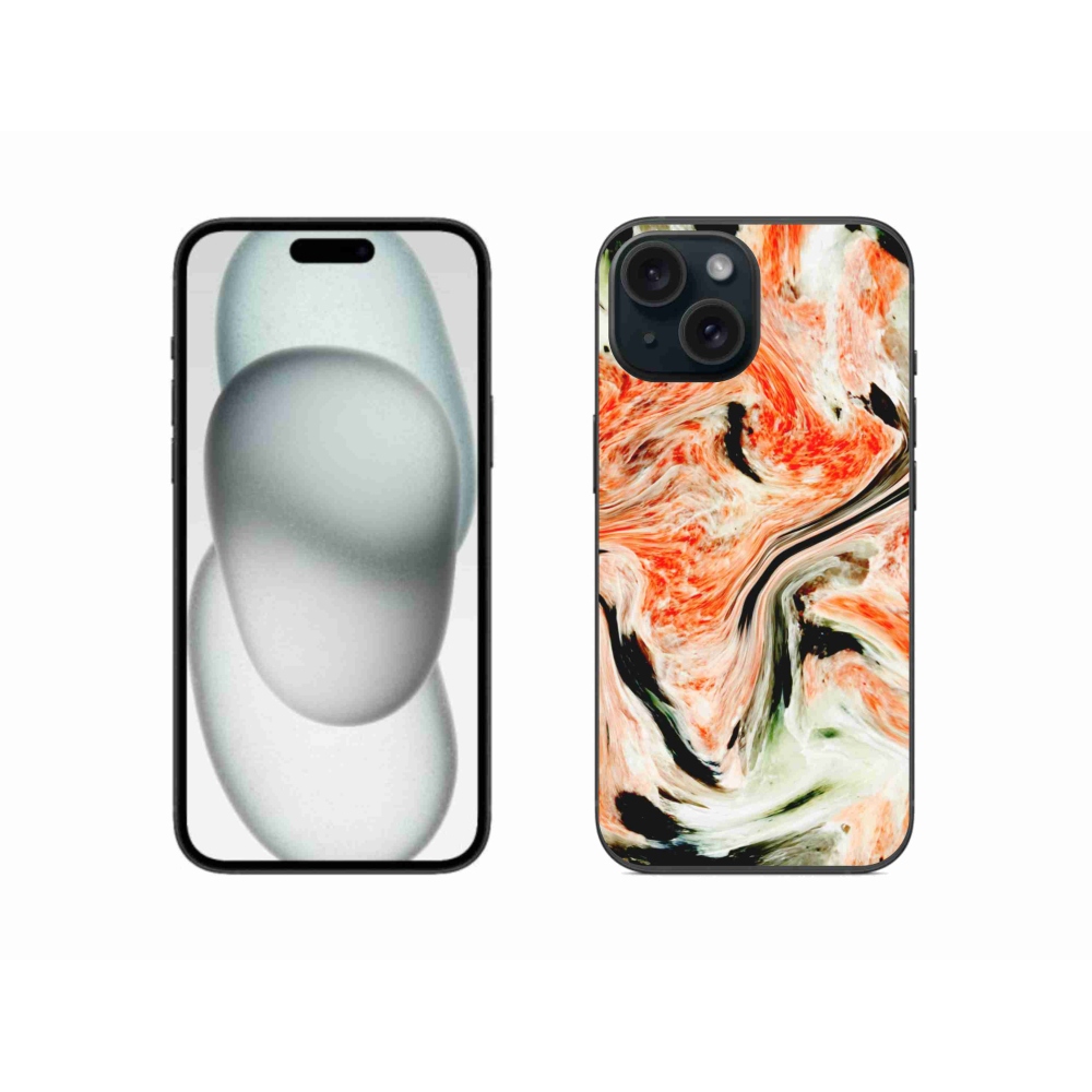 Gelový kryt mmCase na iPhone 15 - abstrakt 25