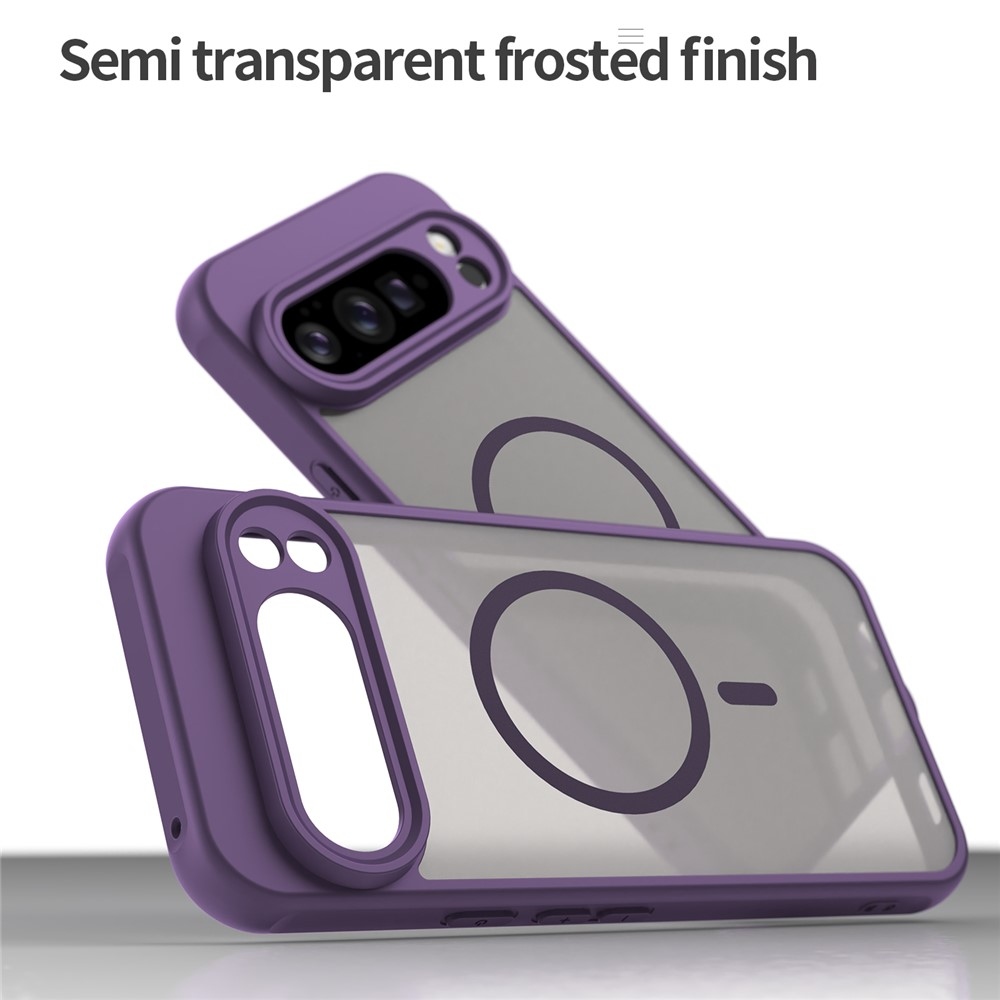 Case matný gelový obal s MagSafe na Google Pixel 10 Pro XL - fialový