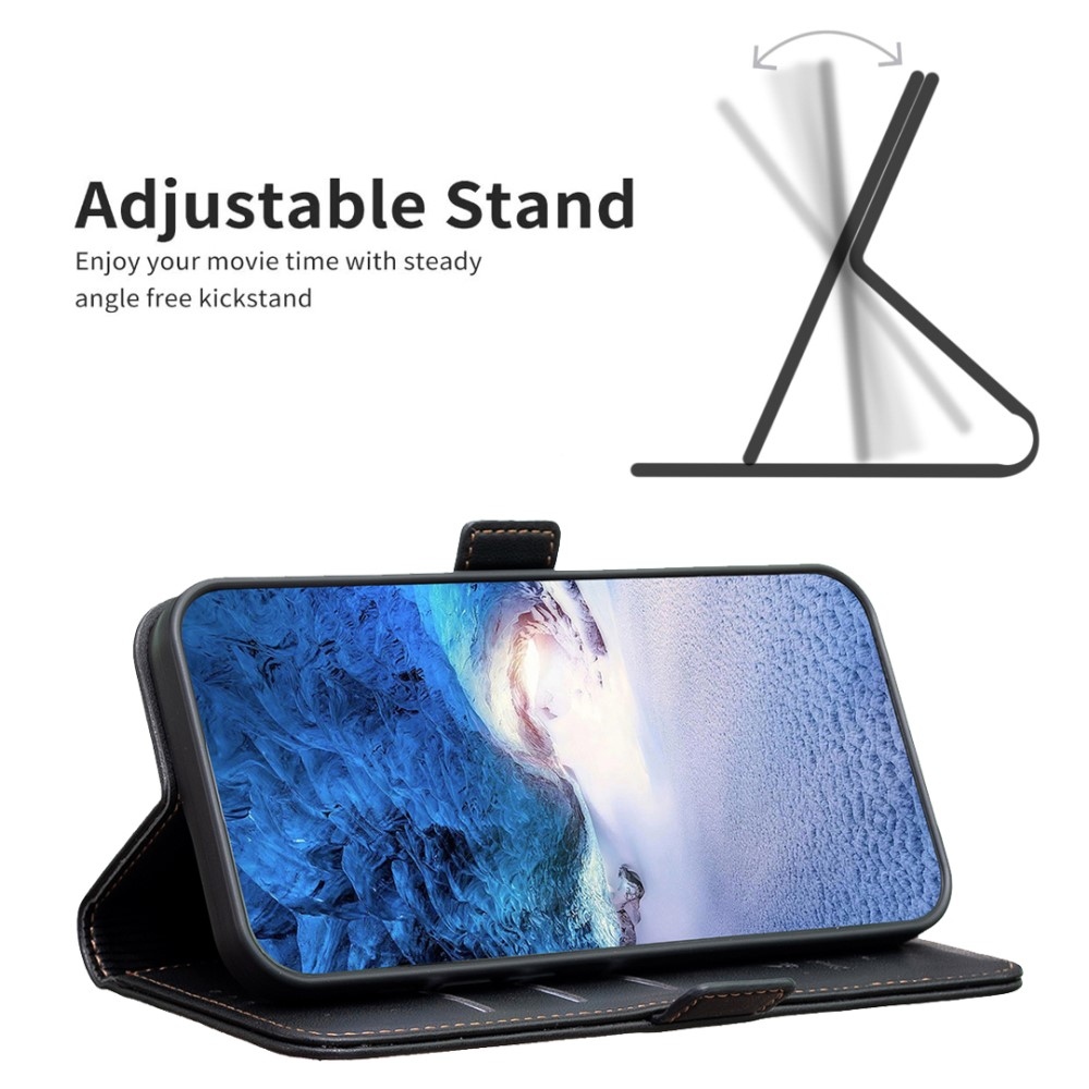 BNF knížkové pouzdro na Samsung Galaxy S24 FE - černé