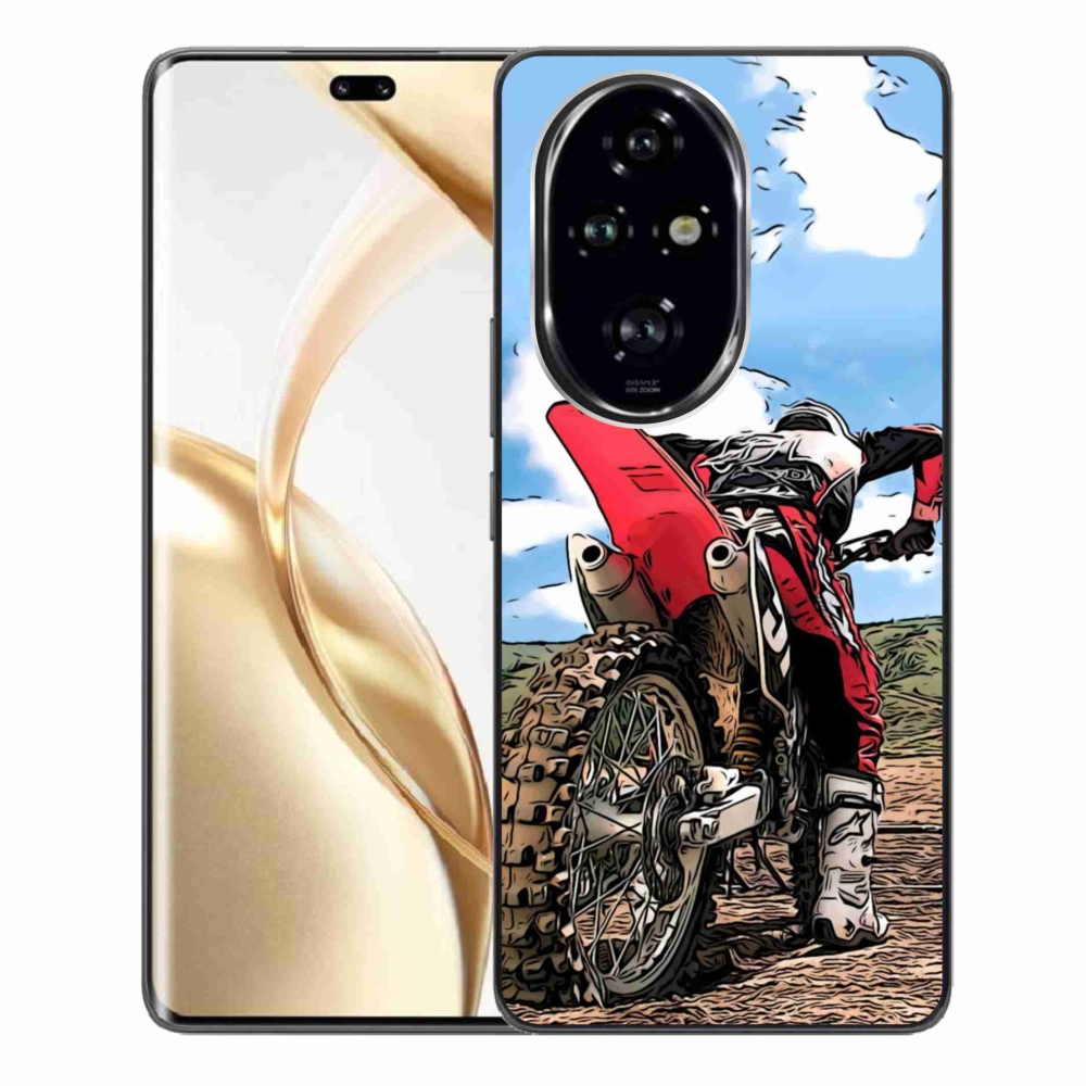Gelový kryt mmCase na Honor 200 Pro 5G - moto