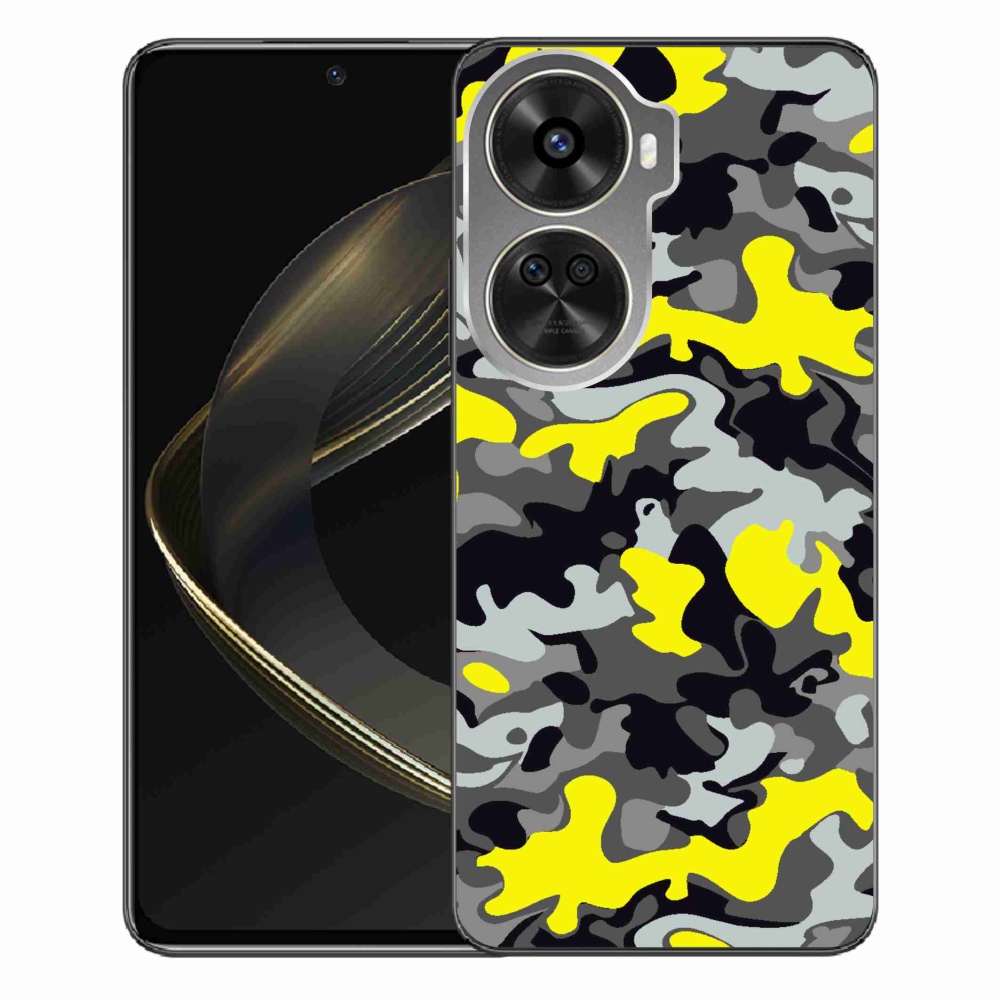 Gelový kryt mmCase na Huawei Nova 12 SE - maskáčový vzor 6