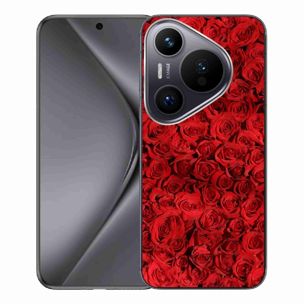 Gelový kryt mmCase na Huawei Pura 70 Pro - růže