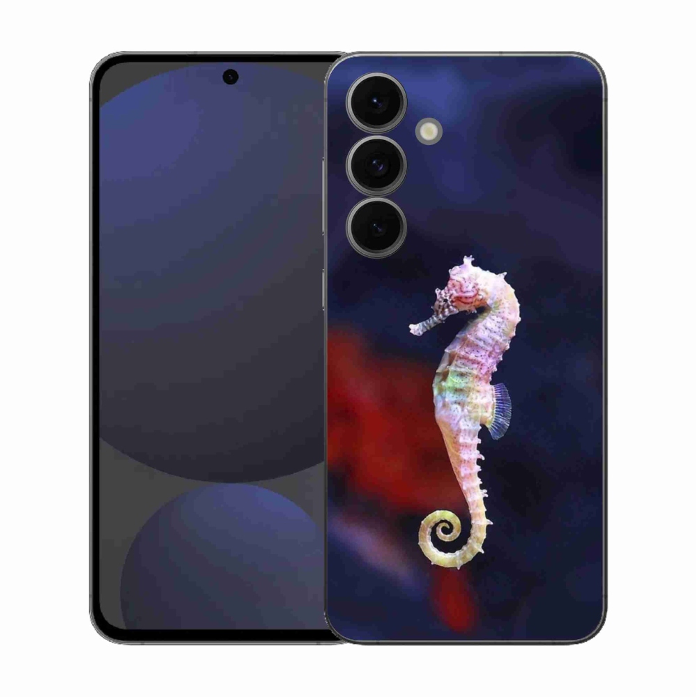 Gelový kryt mmCase na Samsung Galaxy S25 FE - mořský koník