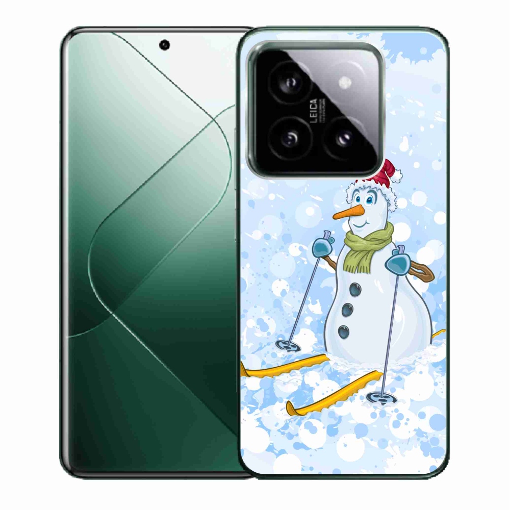 Gelový kryt mmCase na Xiaomi 14 - sněhulák