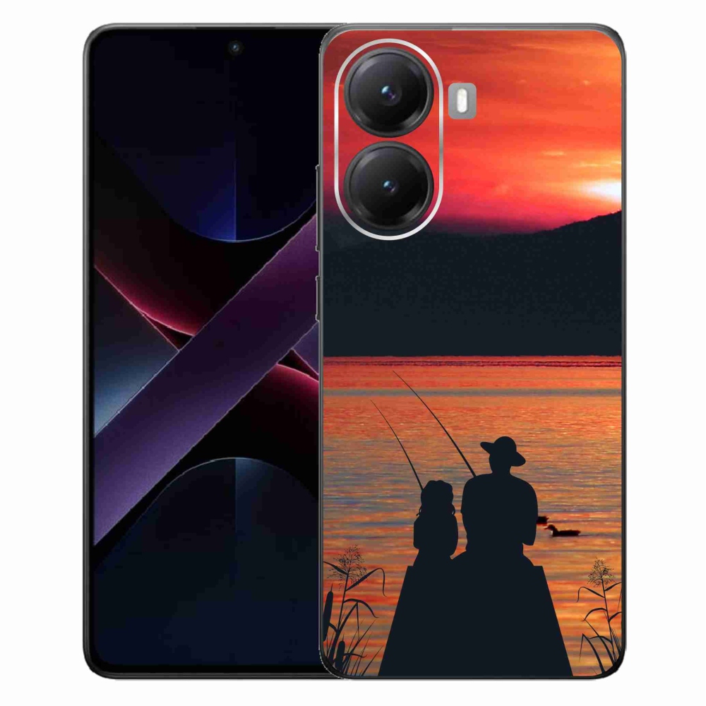 Gelový kryt mmCase na Xiaomi Poco X7 Pro 5G - rybaření 3