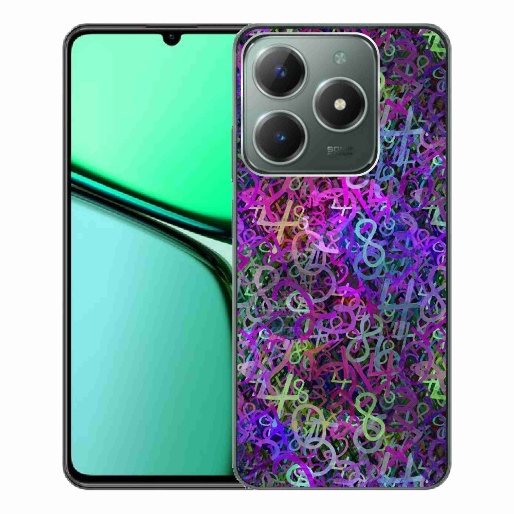 Gelový kryt mmCase na Realme C61 - abstraktní motiv 25