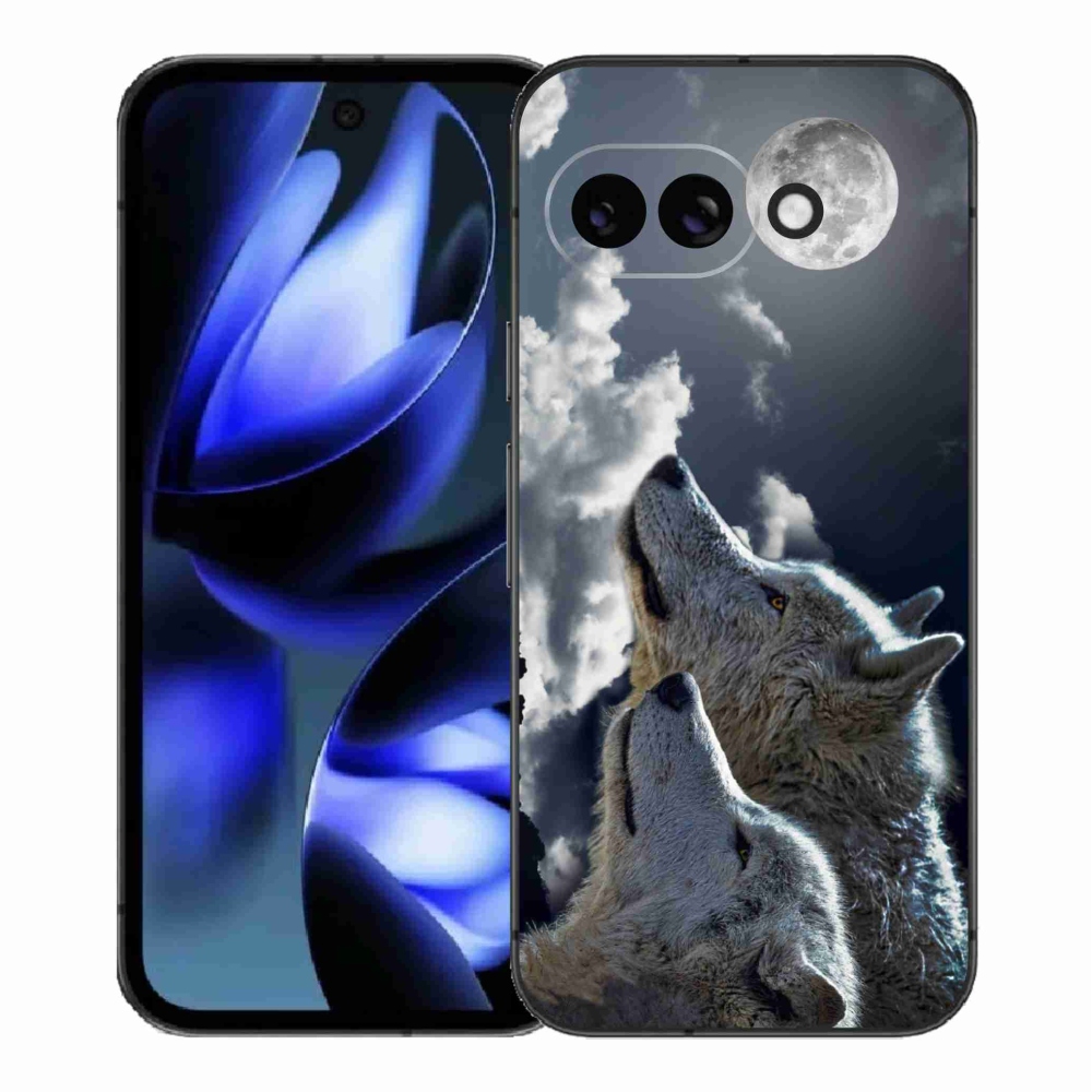 Gelový kryt mmCase na Google Pixel 9a - vlci