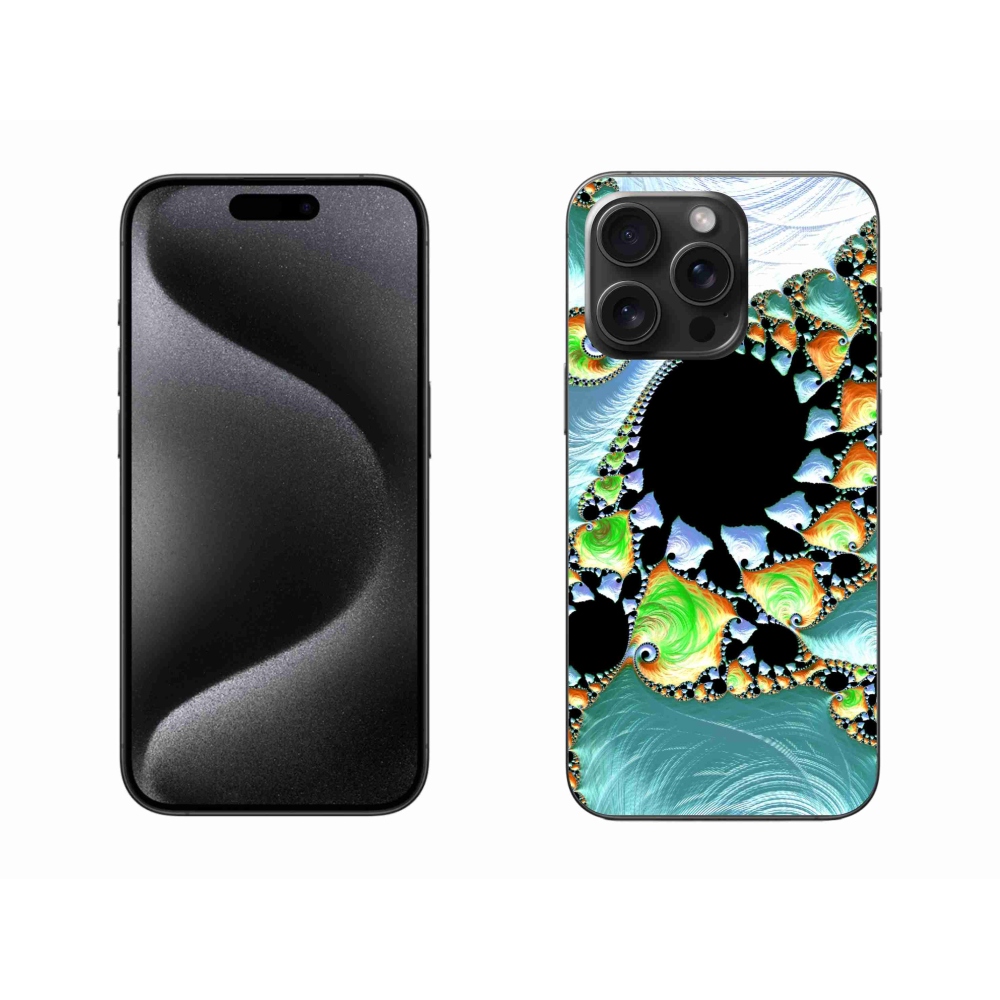 Gelový kryt mmCase na iPhone 15 Pro Max - abstraktní motiv 21