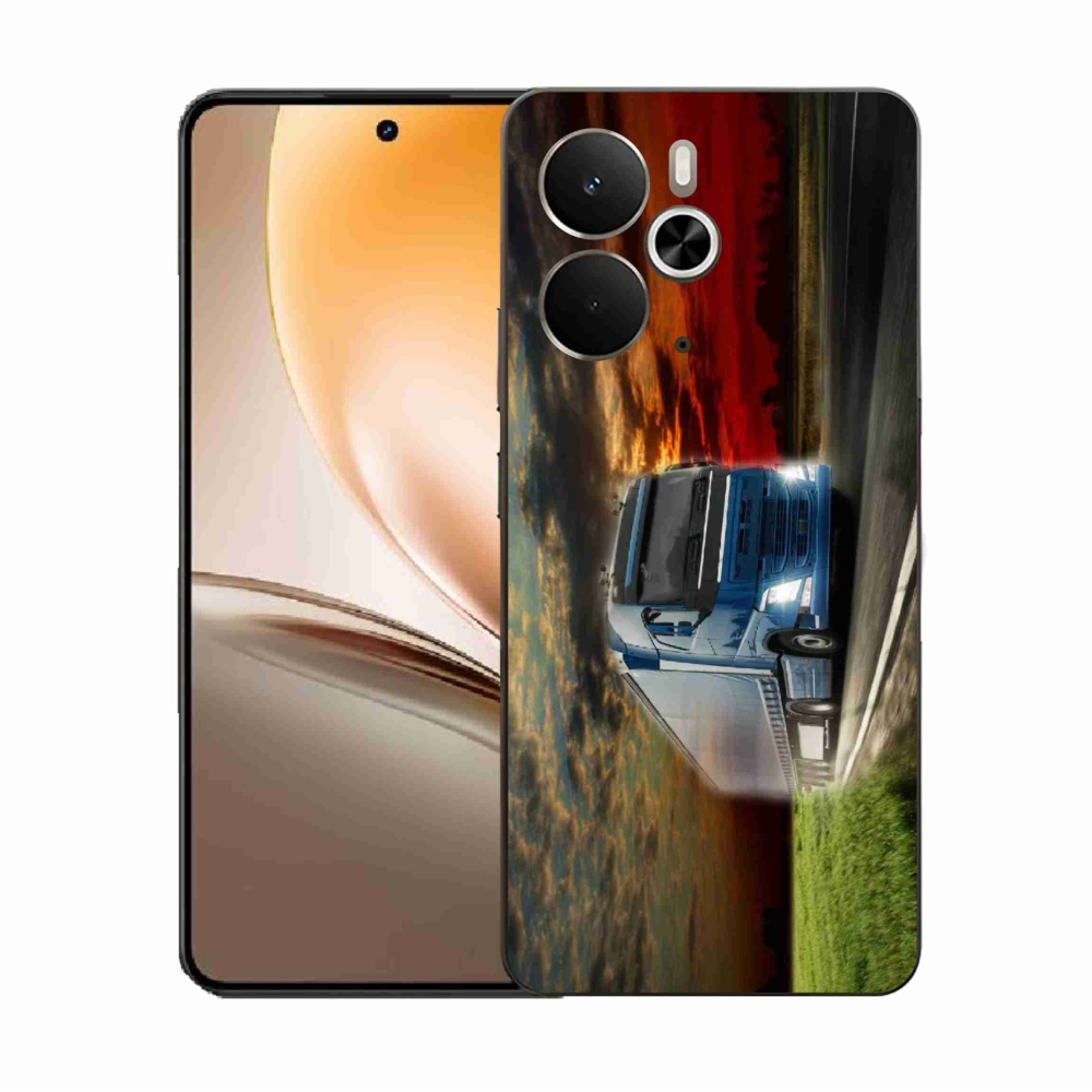 Gelový kryt mmCase na Realme 14 5G - kamion 4