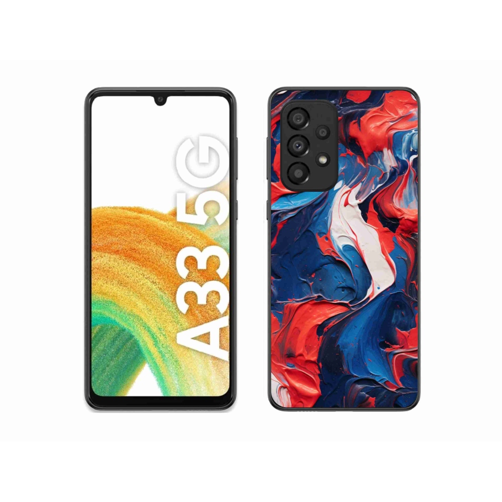 Gelový kryt mmCase na Samsung Galaxy A33 5G - abstraktní motiv 7