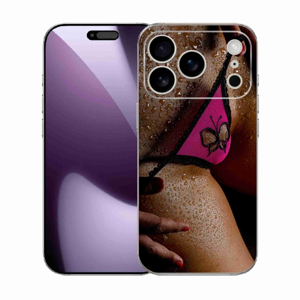 Gelový kryt mmCase na iPhone 17 Pro - sexy žena