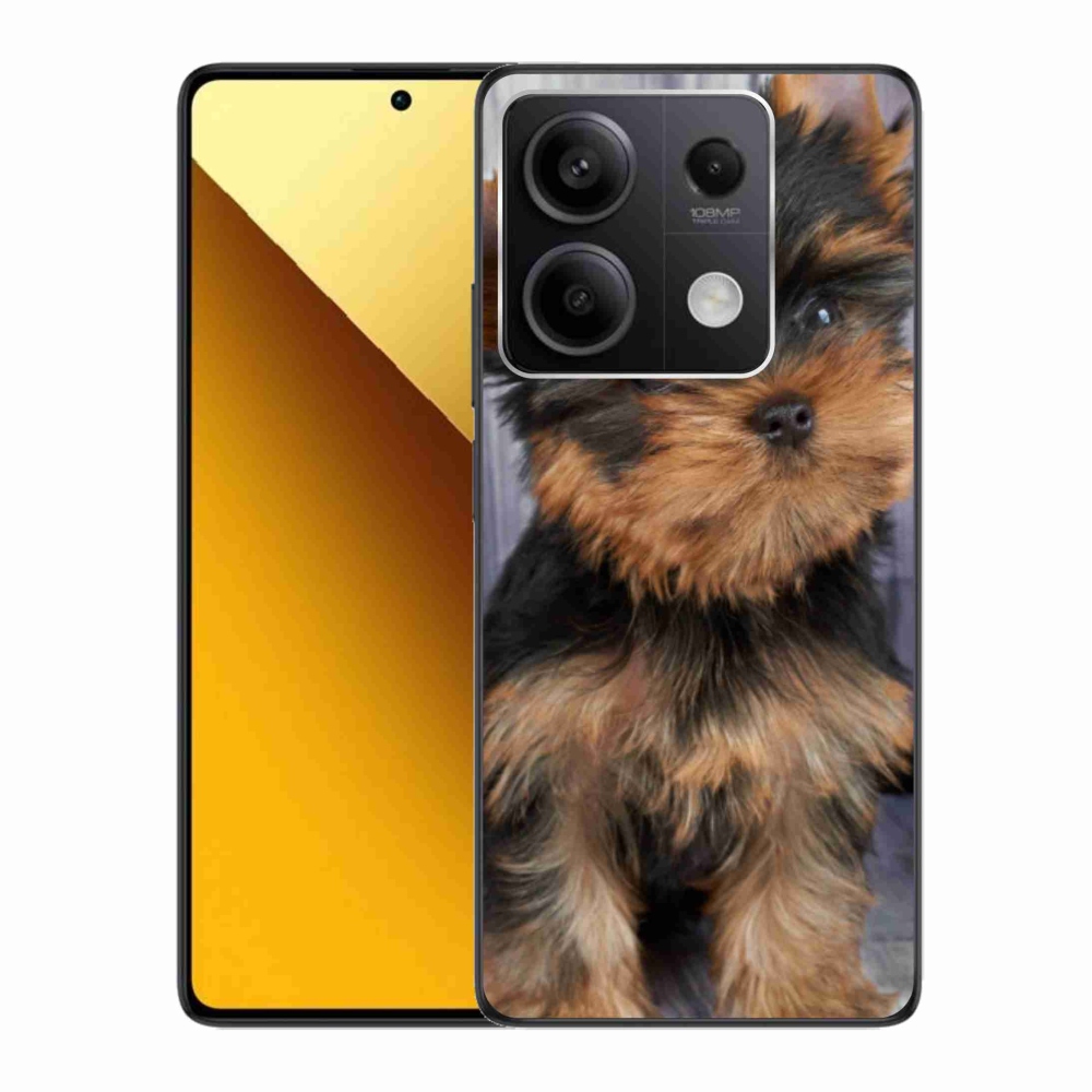 Gelový obal mmCase na Xiaomi Redmi Note 13 5G - jorkšír 9