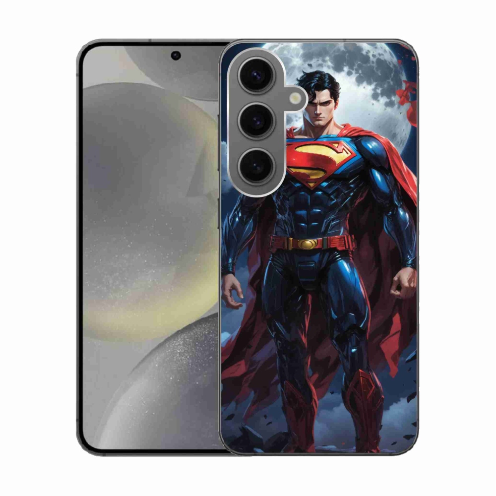 Gelový kryt mmCase na Samsung Galaxy S24 - superman