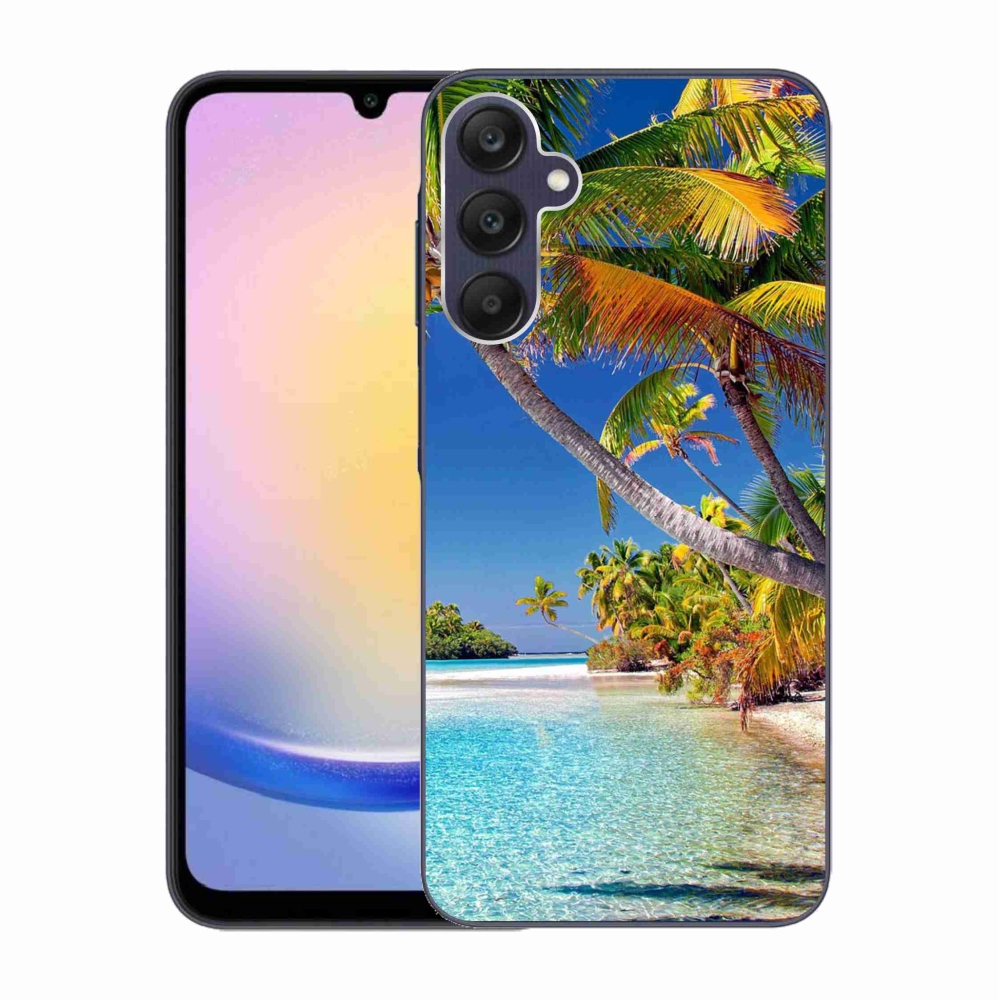 Gelový obal mmCase na Samsung Galaxy A25 5G - mořská pláž