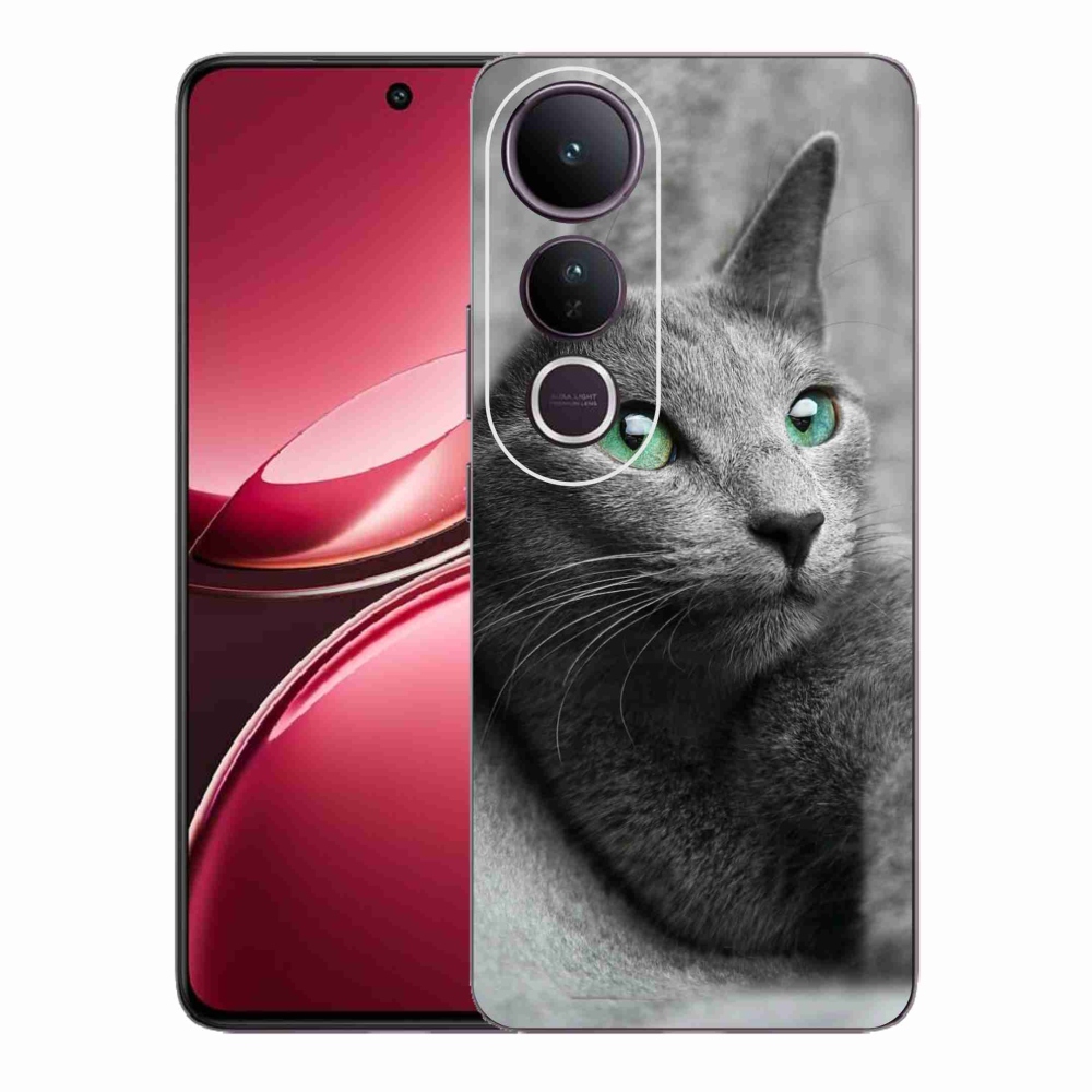 Gelový kryt mmCase na Vivo V50 Lite 4G/5G - kočka 2