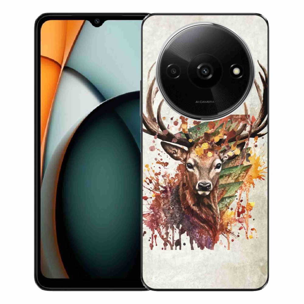 Gelový obal mmCase na Xiaomi Redmi A3 - jelen 1