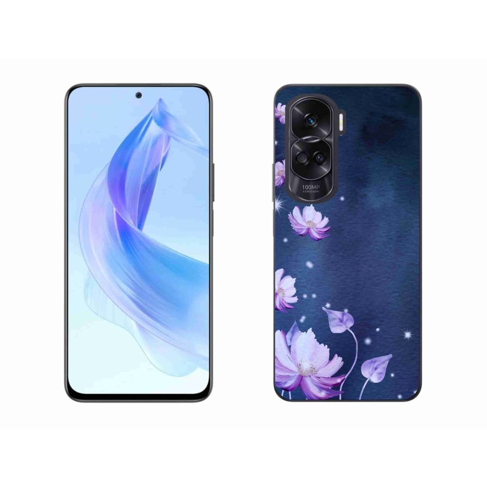 Gelový obal mmCase na Honor 90 Lite - padající květy