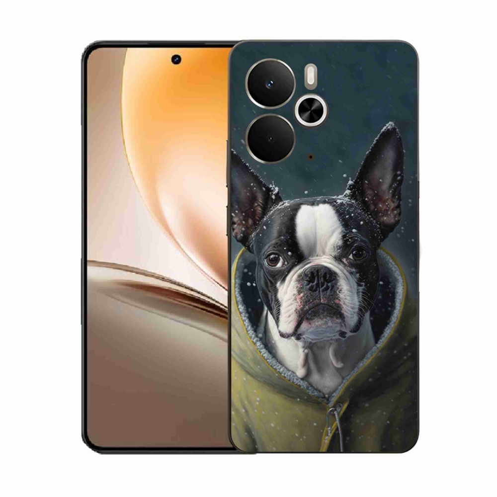 Gelový kryt mmCase na Realme 14 5G - buldoček