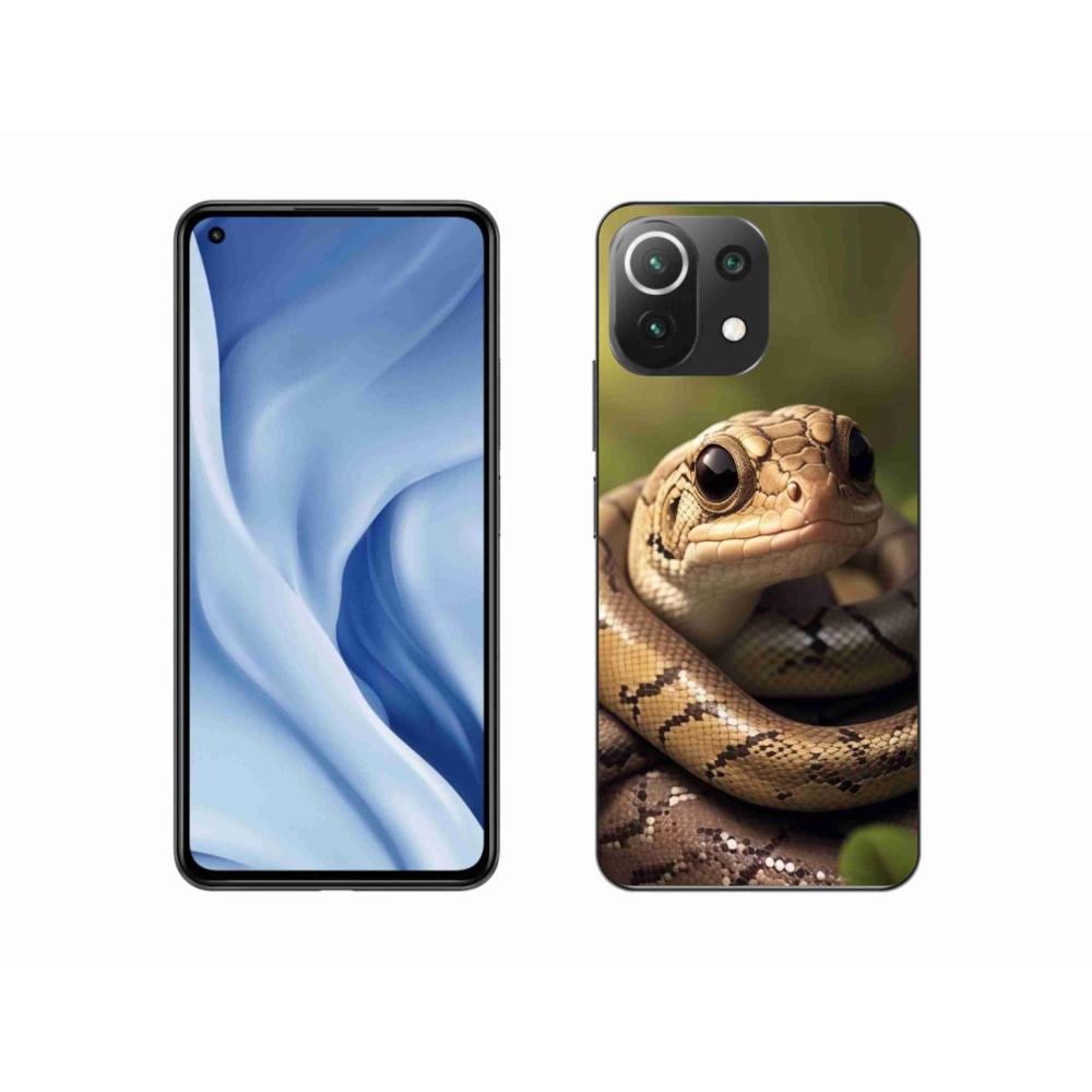 Gelový kryt mmCase na Xiaomi Mi 11 Lite 4G/5G - had 1