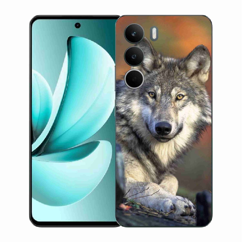 Gelový kryt mmCase na Realme C71 - vlk