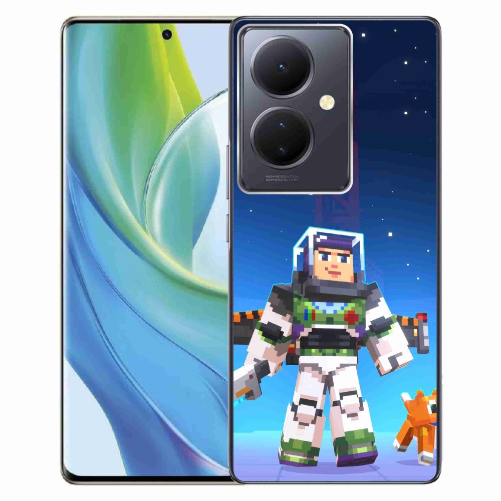 Gelový kryt mmCase na Vivo V29 Lite 5G - minecraft 2