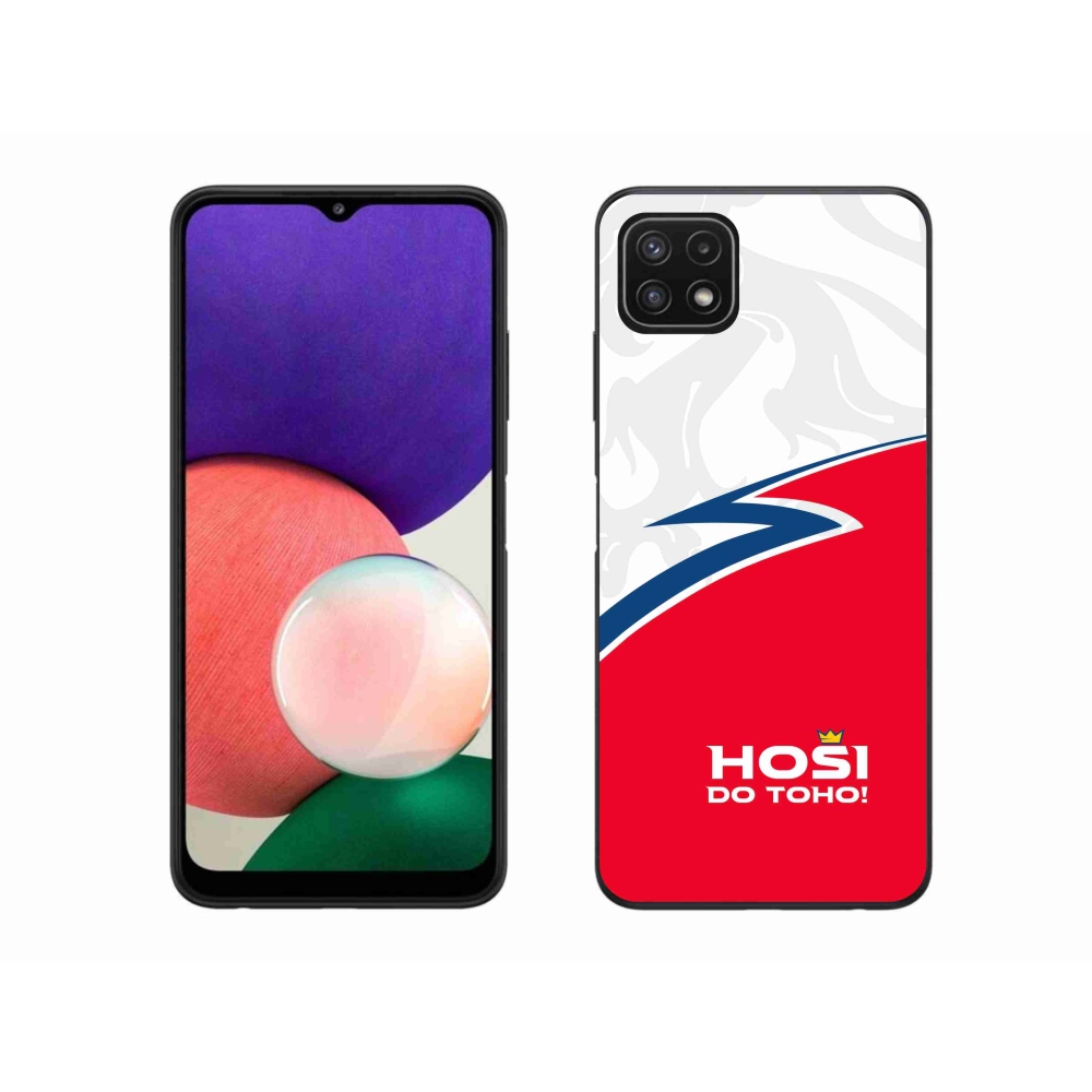 Gelový kryt mmCase na Samsung Galaxy A22 5G - hoši do toho 1