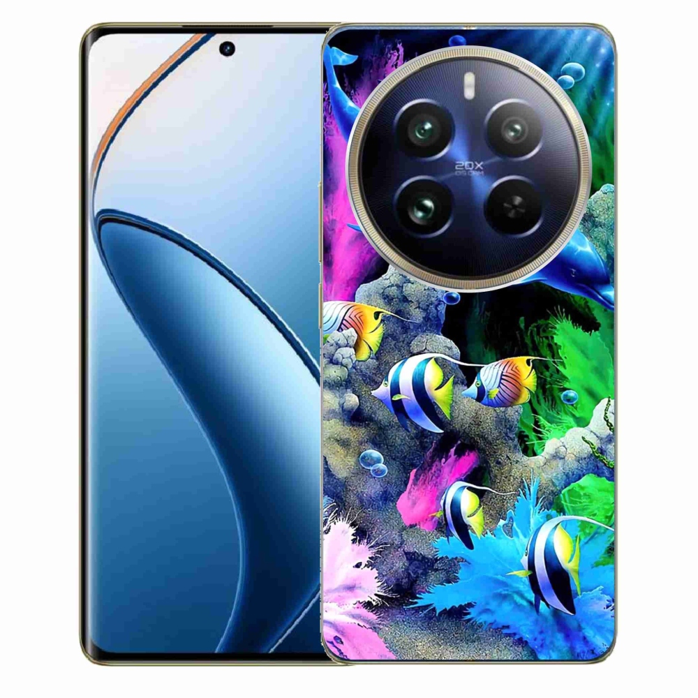 Gelový obal mmCase na Realme 12 Pro 5G/12 Pro+ 5G - mořský svět