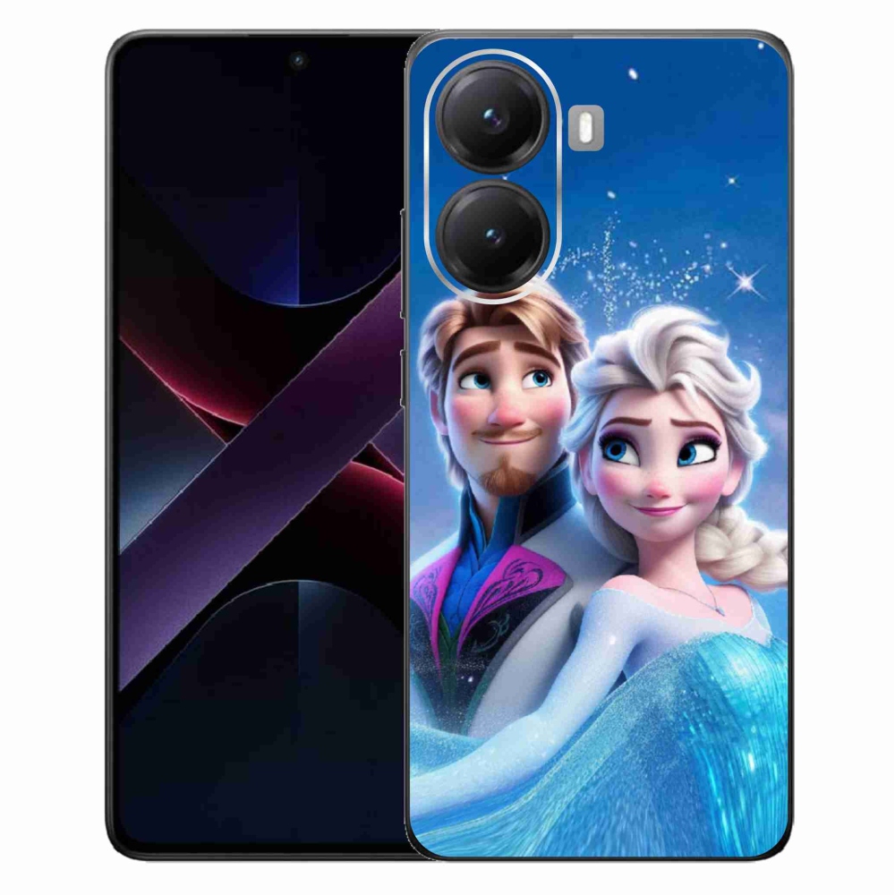 Gelový kryt mmCase na Xiaomi Poco X7 Pro 5G - ledové království 1
